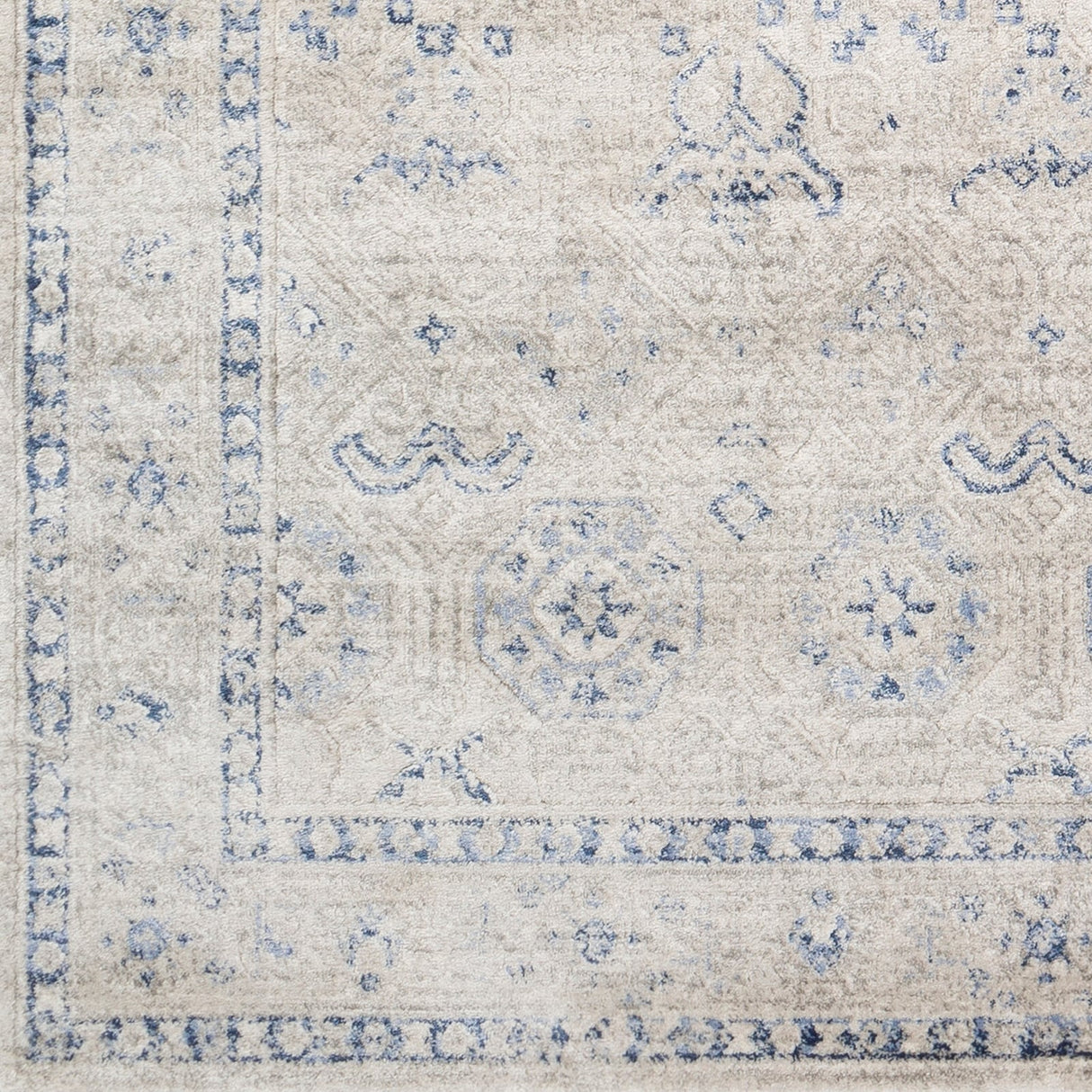 Copper Grove Wageningen Distressed Medallion Pattern Area Rug