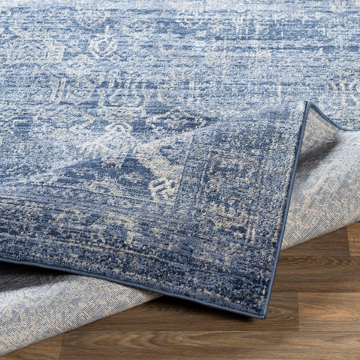Copper Grove Wageningen Distressed Medallion Pattern Area Rug