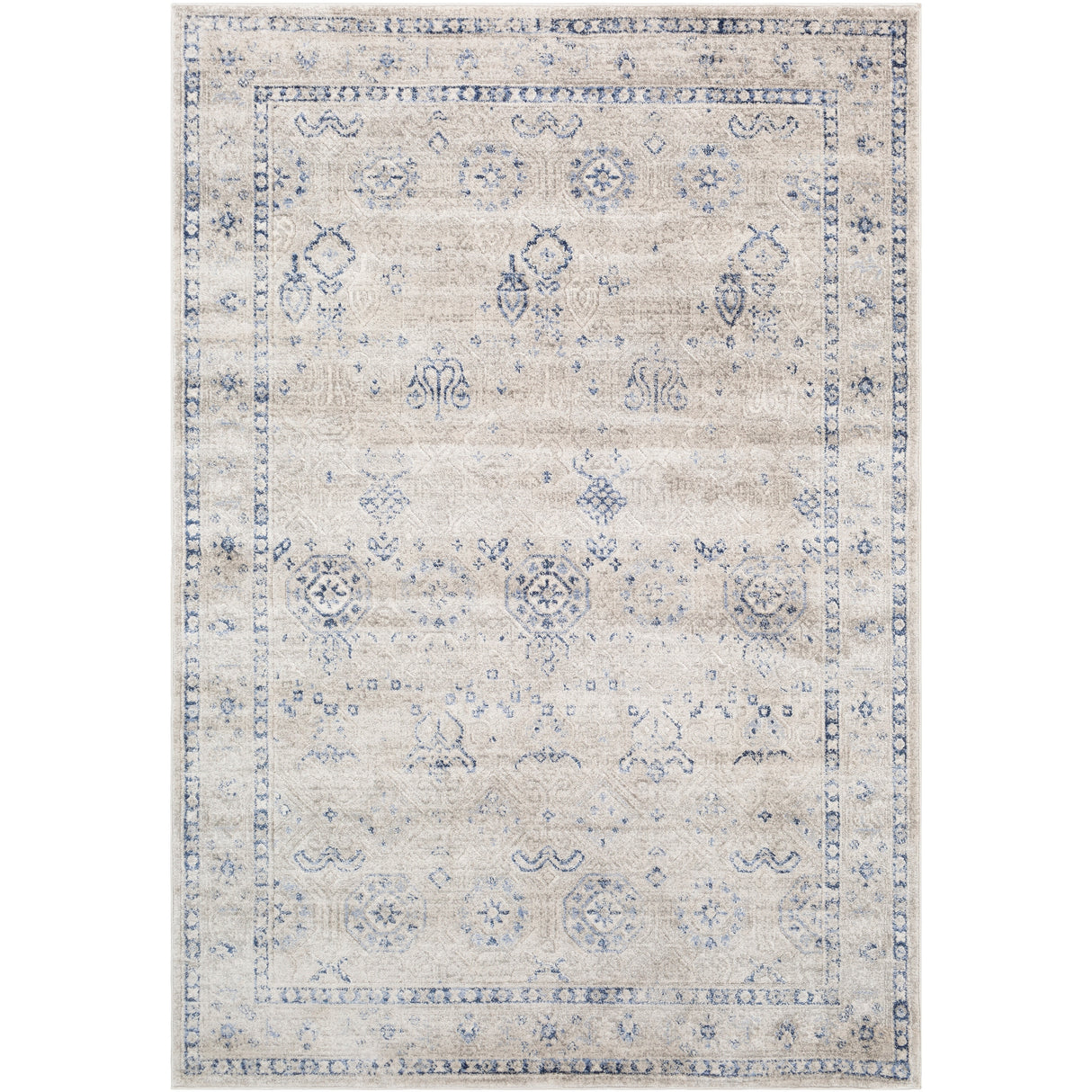 Copper Grove Wageningen Distressed Medallion Pattern Area Rug