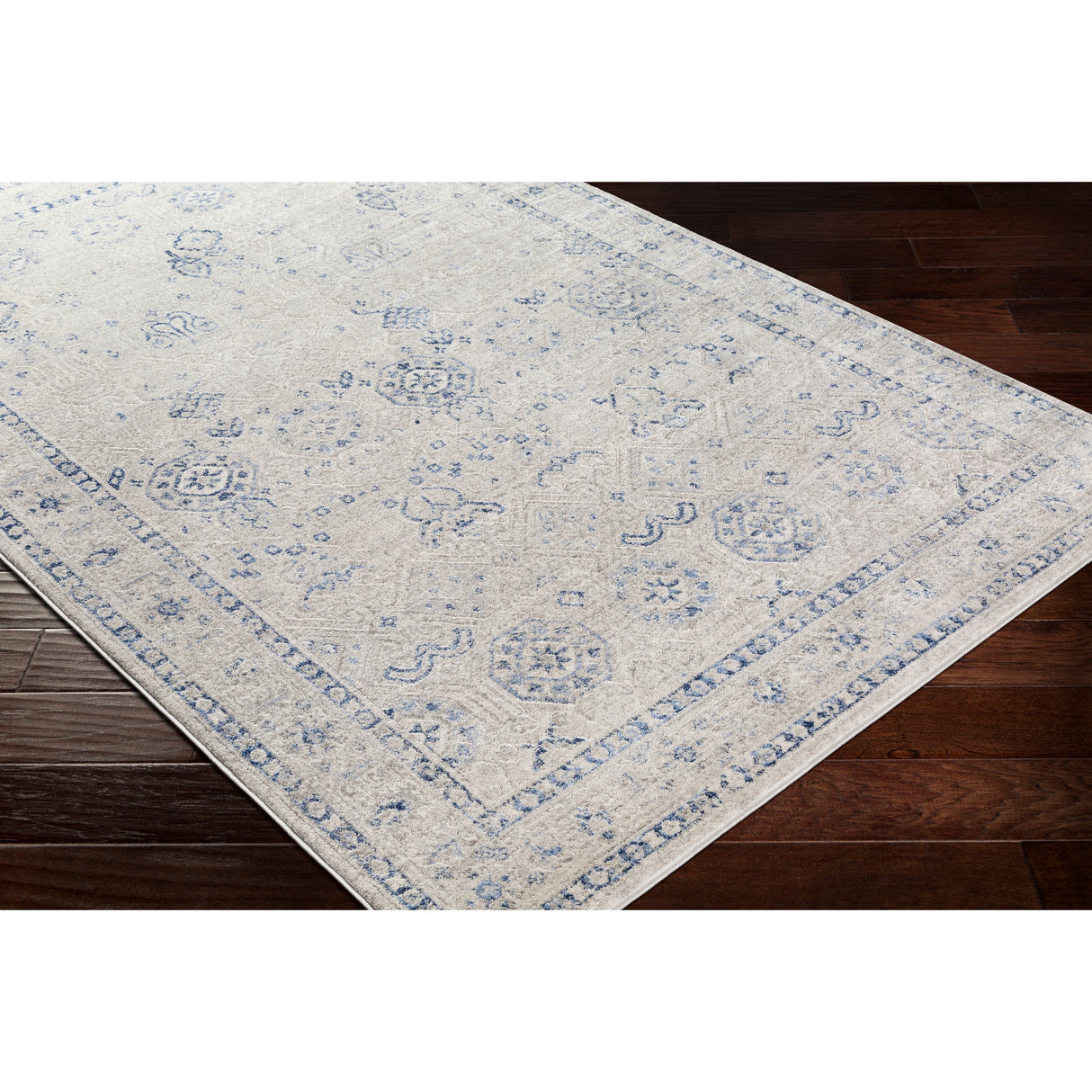 Copper Grove Wageningen Distressed Medallion Pattern Area Rug