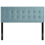 Copper Grove Worishofen Full-size Tufted Velvet Headboard