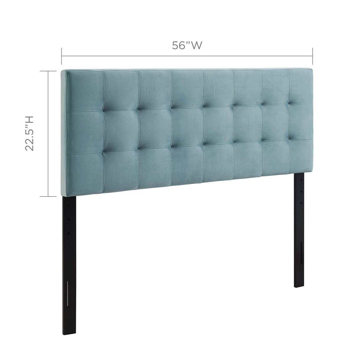 Copper Grove Worishofen Full-size Tufted Velvet Headboard