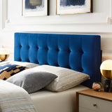 Copper Grove Worishofen Full-size Tufted Velvet Headboard
