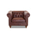 Copper Grove Zaansstad Oversize Leather Chair