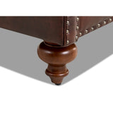 Copper Grove Zaansstad Oversize Leather Chair