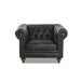 Copper Grove Zaansstad Oversize Leather Chair