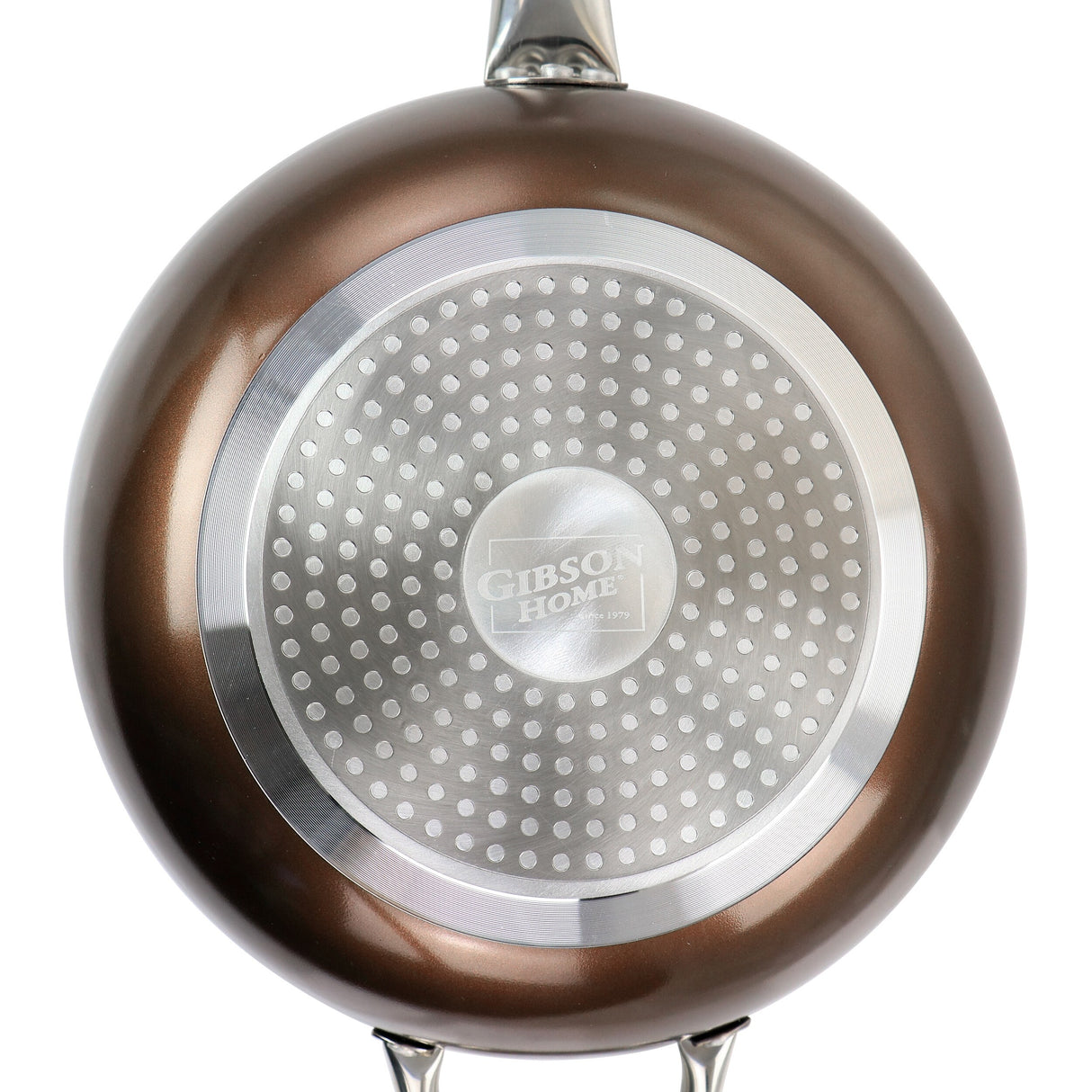 Copper Pan Cooking Excellence 3.5 Quart Aluminum Nonstick Saute Pan in Copper