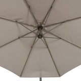 CorLiving 9.5ft UV Resistant Offset Patio Umbrella