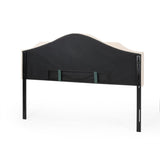 Cordeaux Contemporary Upholstered Headboard by Christopher Knight Home