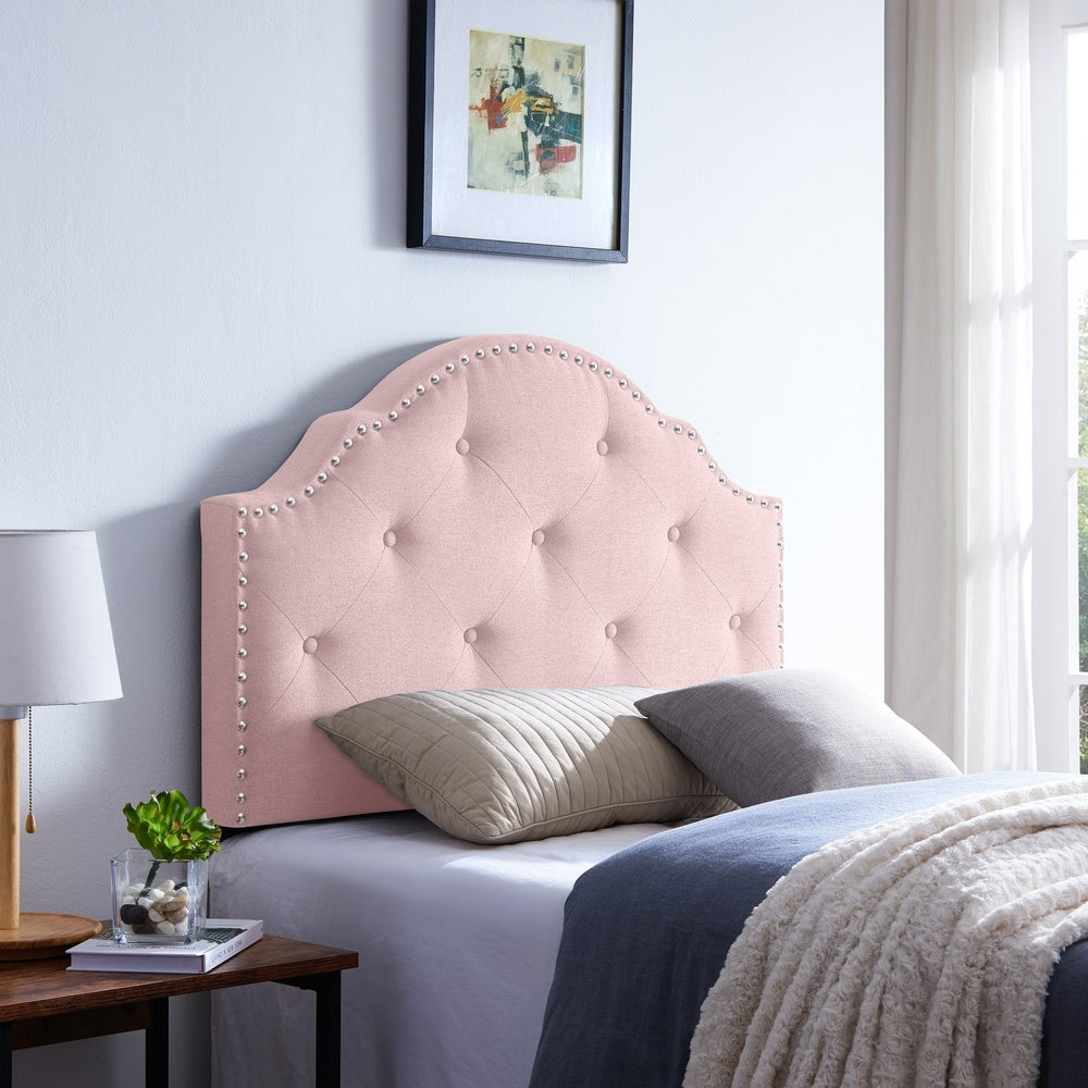 Cordeaux Contemporary Upholstered Headboard by Christopher Knight Home