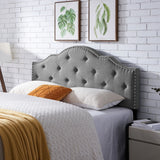 Cordeaux Contemporary Upholstered Headboard by Christopher Knight Home