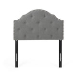 Cordeaux Contemporary Upholstered Headboard by Christopher Knight Home