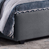 Cordeaux Queen-size Tufted Upholstered Bed by Christopher Knight Home