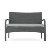 Cordoba Outdoor 6-piece Wicker Conversation Set by Christopher Knight Home