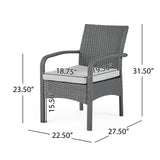 Cordoba Outdoor 6-piece Wicker Conversation Set by Christopher Knight Home