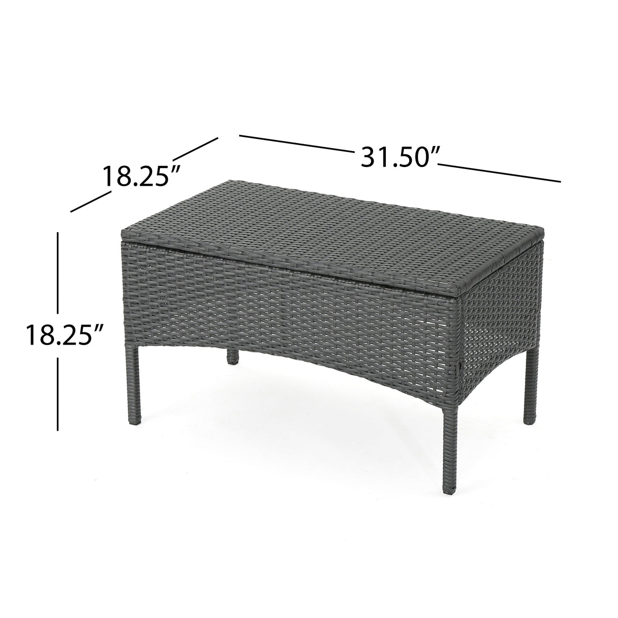Cordoba Outdoor 6-piece Wicker Conversation Set by Christopher Knight Home
