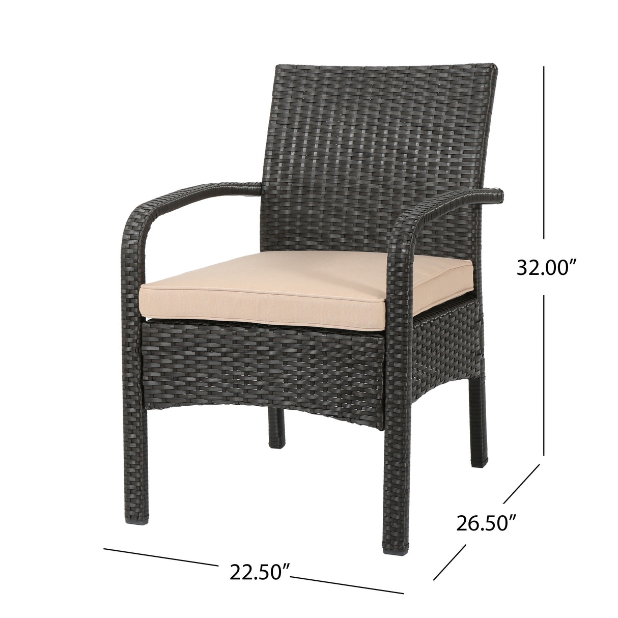 Cordoba Outdoor 6-piece Wicker Conversation Set by Christopher Knight Home