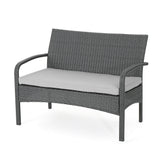 Cordoba Outdoor 6-piece Wicker Conversation Set by Christopher Knight Home