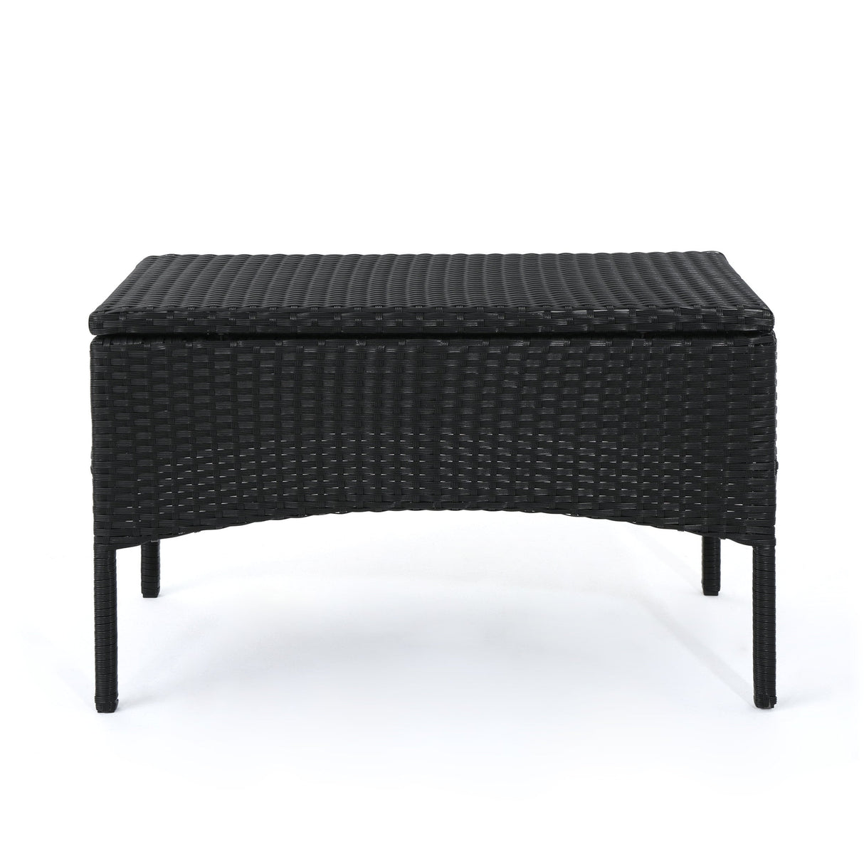 Cordoba Outdoor Wicker 4-piece Conversation Set with Cushions by Christopher Knight Home