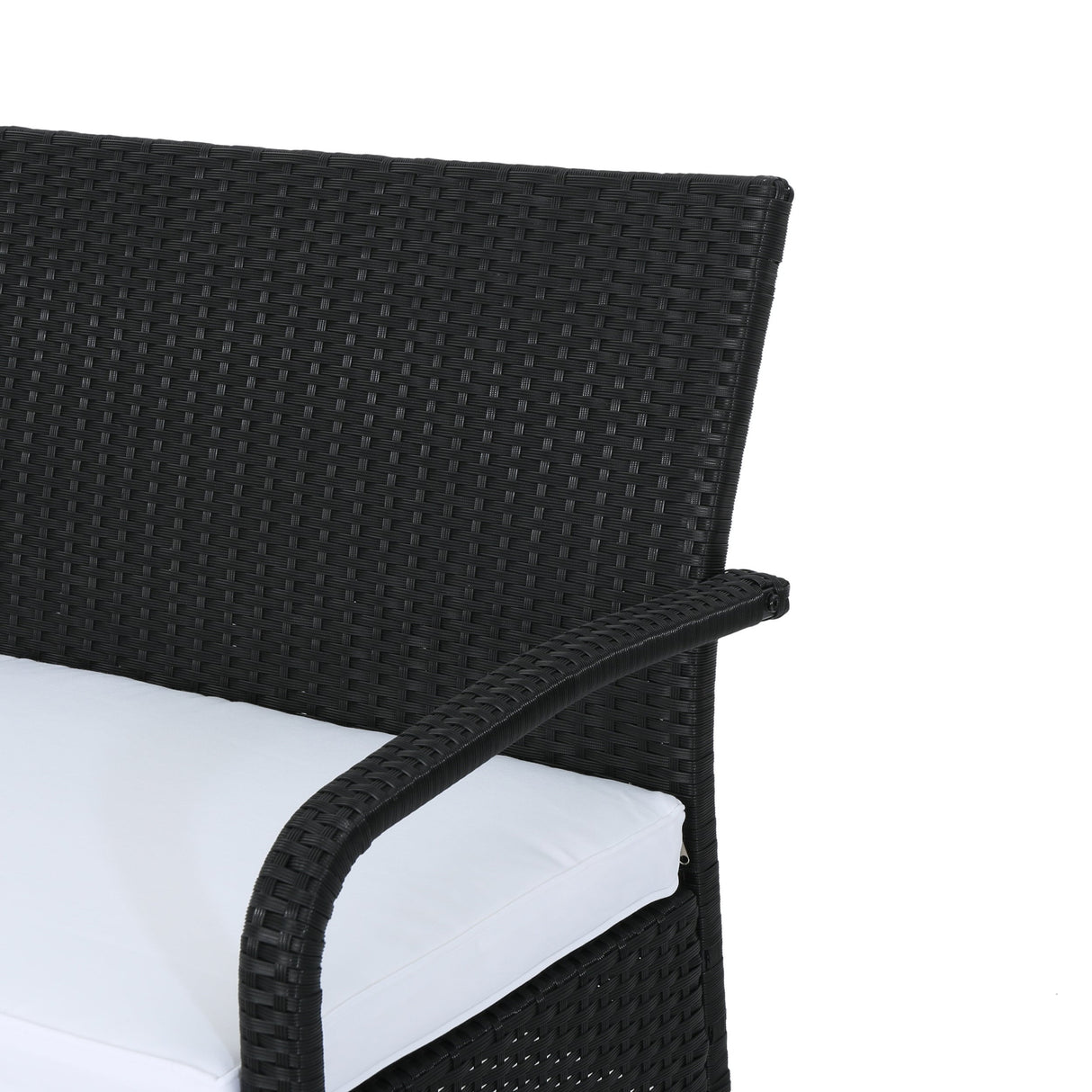 Cordoba Outdoor Wicker 4-piece Conversation Set with Cushions by Christopher Knight Home