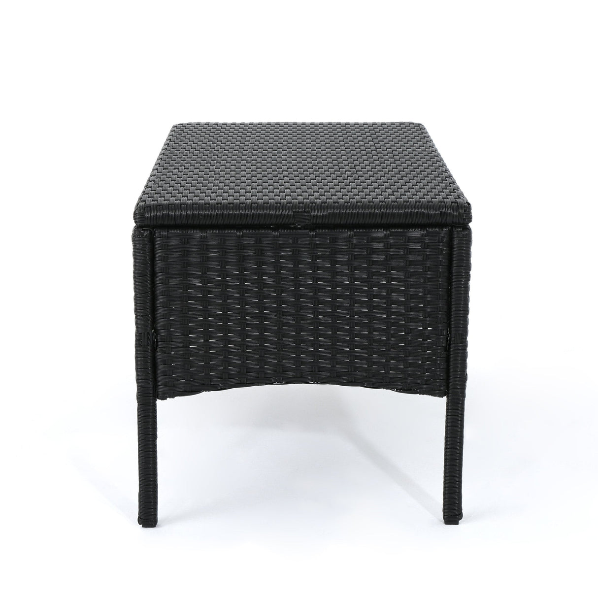 Cordoba Outdoor Wicker 4-piece Conversation Set with Cushions by Christopher Knight Home