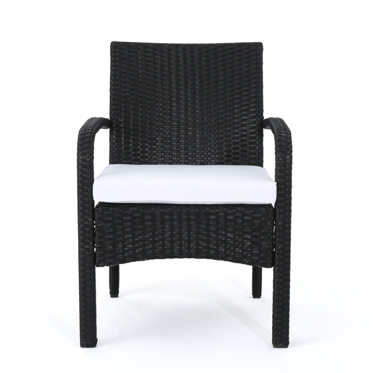 Cordoba Outdoor Wicker 4-piece Conversation Set with Cushions by Christopher Knight Home