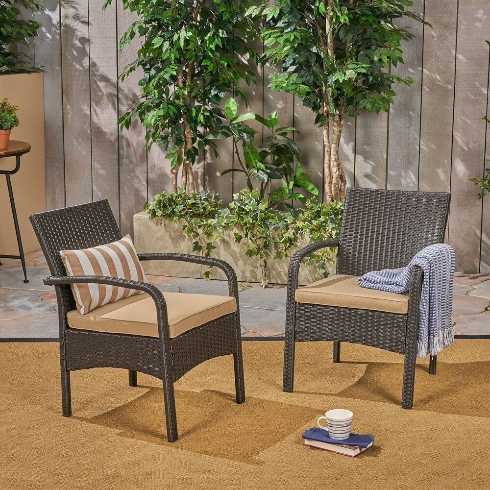 Cordoba Outdoor Wicker Club Chair by Christopher Knight Home