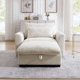 Corduroy Sofa Couch, Modular Couch with Storage Ottoman,Couch Deep Seat Couches for Modern Living Room/Apartment/Office