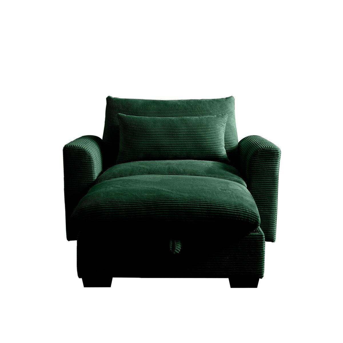 Corduroy Sofa Couch, Modular Couch with Storage Ottoman,Couch Deep Seat Couches for Modern Living Room/Apartment/Office