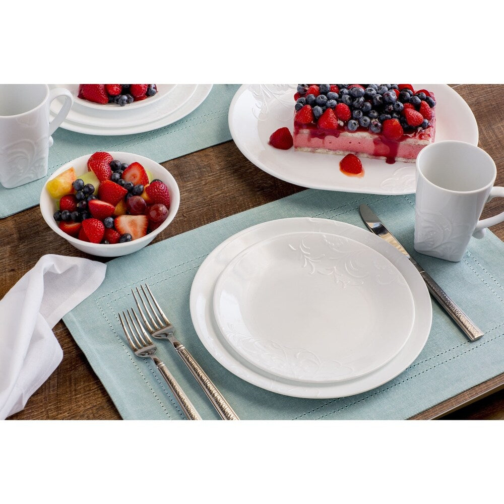 Corelle Boutique Cherish Round 42-pc Dinnerware Set