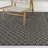 Corman Recycled Geometric Indoor/Outdoor Area Rug