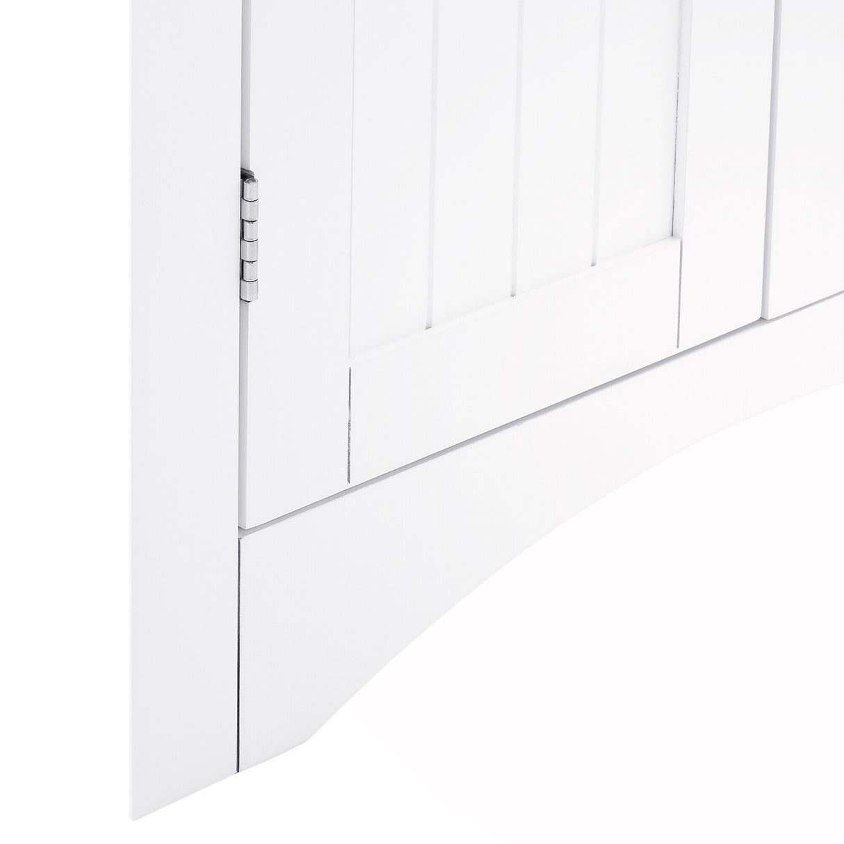 Corner Cabinet with Doors and Shelves