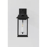 Corning Exterior Wall Sconce - Forged Iron