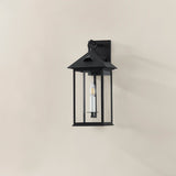 Corning Exterior Wall Sconce - Forged Iron