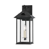 Corning Exterior Wall Sconce - Forged Iron