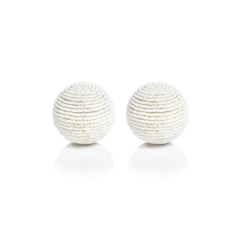 Coron 2-Piece Puka Shell Fill Decorative Ball Set