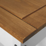 Madison 1 drawer White Wood Coffee Table