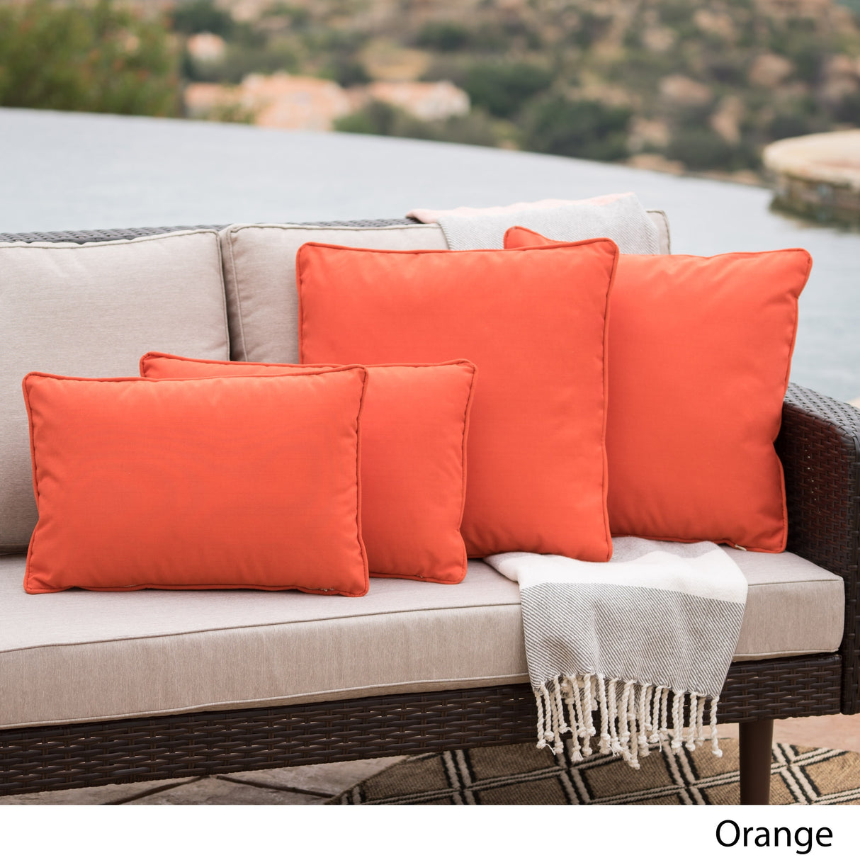Coronado Outdoor Pillow (Set of 4) by Christopher Knight Home