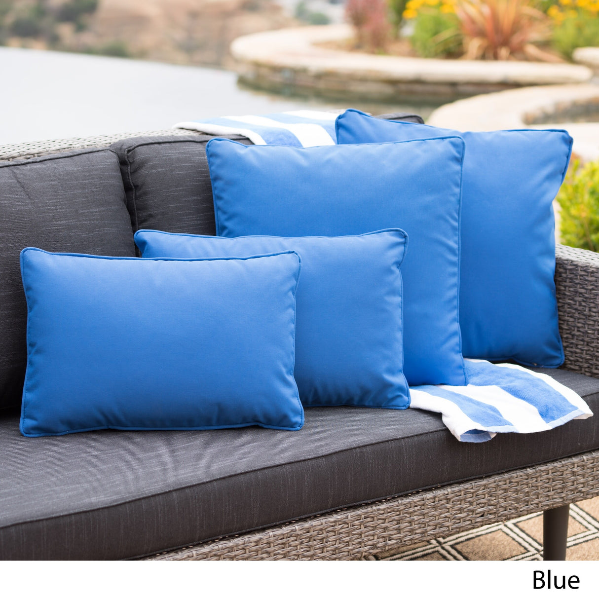 Coronado Outdoor Pillow (Set of 4) by Christopher Knight Home
