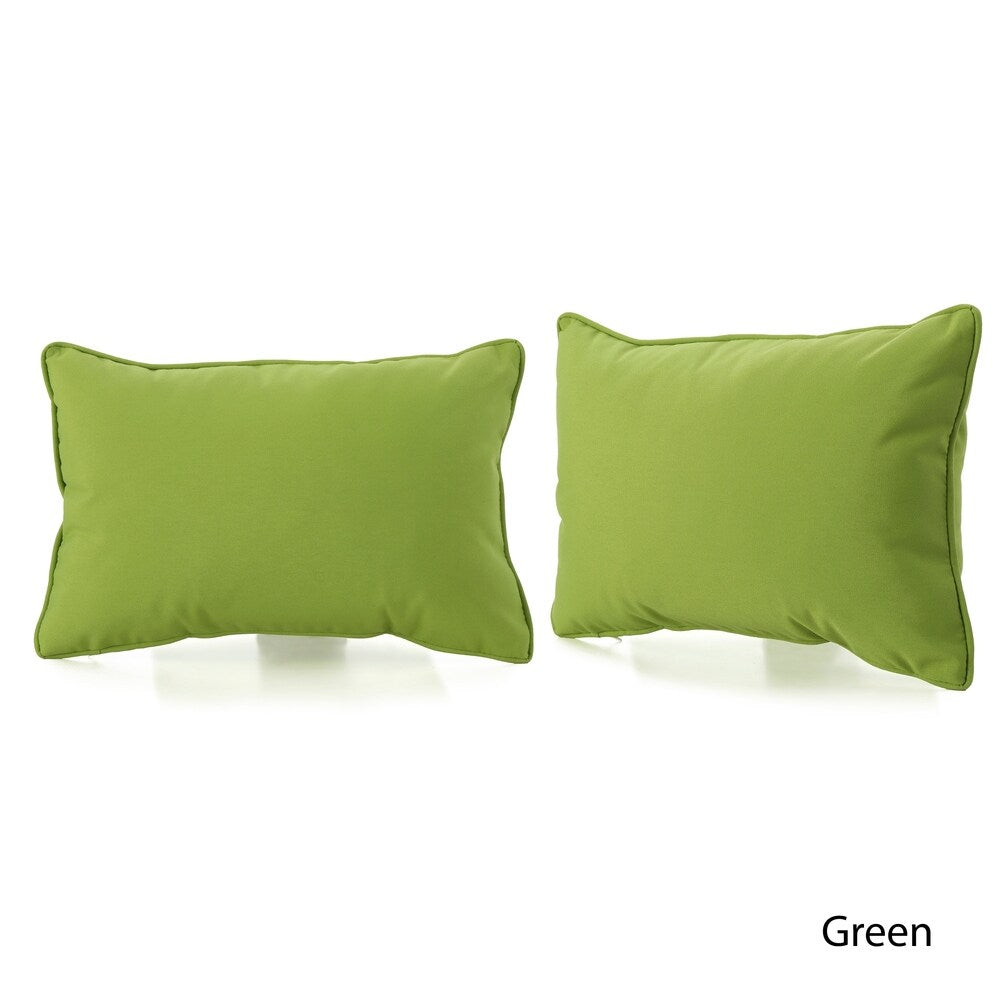 Christopher Knight Home Coronado Outdoor Rectangular Pillow (Set of 2)