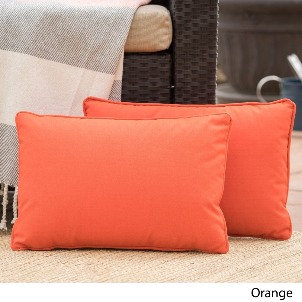 Christopher Knight Home Coronado Outdoor Rectangular Pillow (Set of 2)