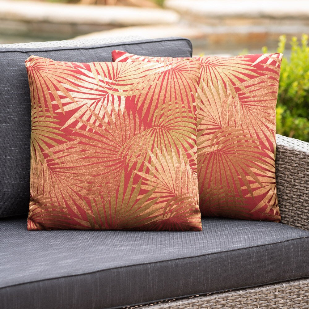 Coronado Tropical Outdoor Pillow (Set of 2) by Christopher Knight Home