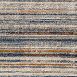 Corra Rustic Stripes Plush Area Rug