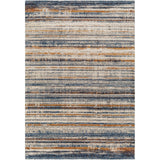 Corra Rustic Stripes Plush Area Rug