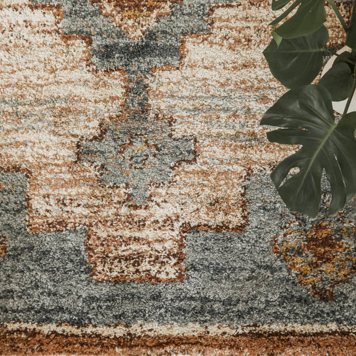 Corrado Southwestern Shag Area Rug