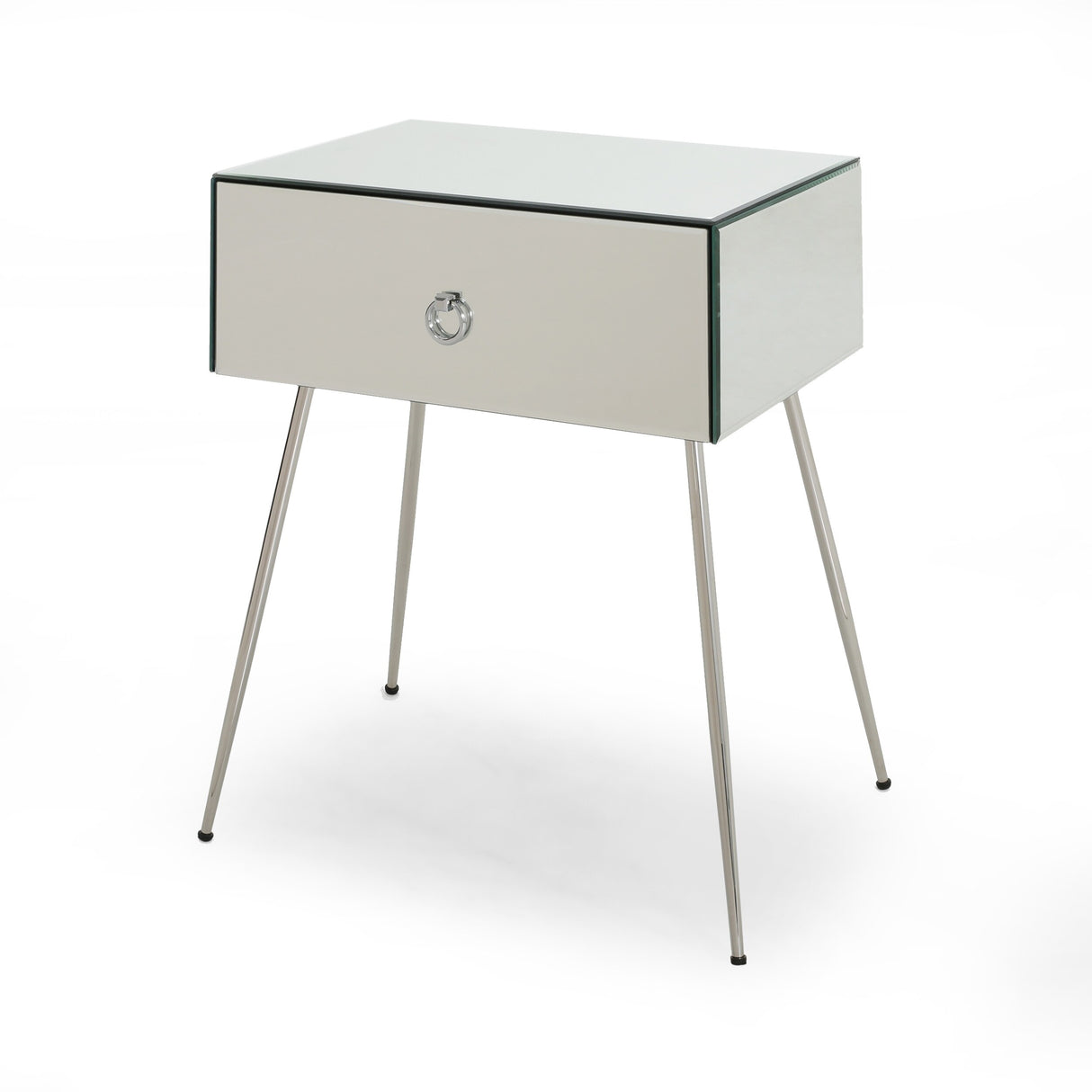 Corregidor Modern Mirrored Accent Table by Christopher Knight Home