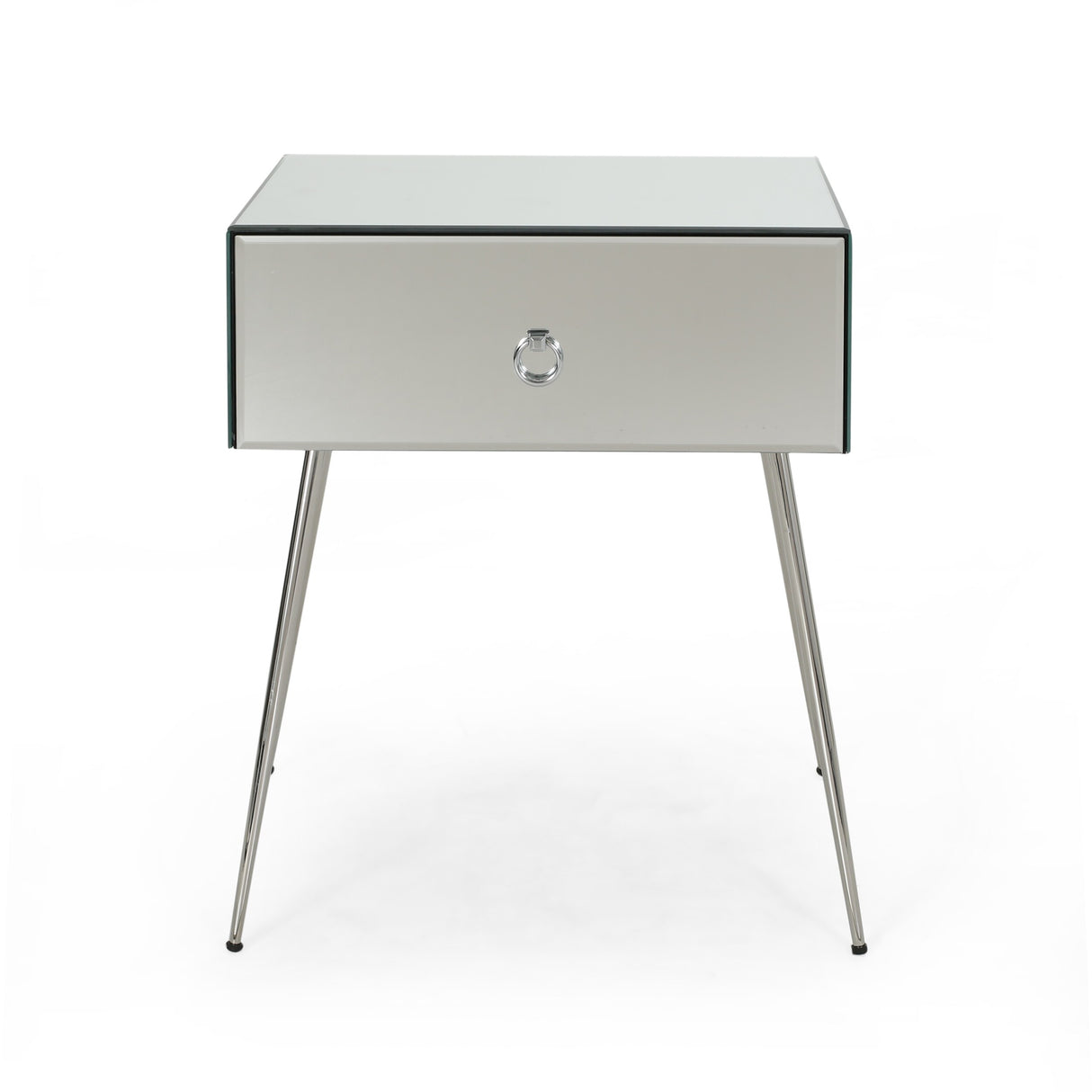 Corregidor Modern Mirrored Accent Table by Christopher Knight Home
