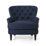 Correia Club Chair and Ottoman Set by Christopher Knight Home
