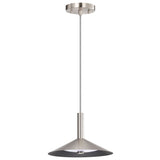 Corrine 10 Inch LED Pendant Brushed Nickel 3K/4K/5K CCT Selectable - Brushed Nickel