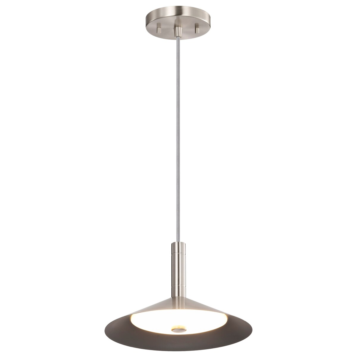 Corrine 10 Inch LED Pendant Brushed Nickel 3K/4K/5K CCT Selectable - Brushed Nickel